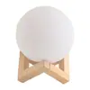 Lámpara de Luna de Vinilo para el Festival de Mediados de Otoño, Lámpara de Planeta, Lámpara de Atmósfera para Mesita de Noche, Lámpara de Luna Decorativa, Luz Nocturna Táctil, Directo de Fábrica