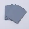 Carbón de bambú reemplazo cara gamuza papel absorbente de aceite cara maquillaje con espejo borla de polvo papel absorbente de aceite al por mayor