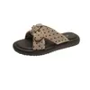 Sandalias de Moda con Lunares Estilo Francés de Suela Gruesa sin Cierre para Mujer, Adecuadas para Uso en Exteriores, Nuevo Modelo Verano 2026, Versátiles con Vestidos, Pantuflas Frescas Antideslizantes