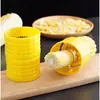 Pelador de Maíz Giratorio para Uso Doméstico, Separador Creativo de Granos de Maíz, Herramienta para Desgranar Maíz, Gadget de Cocina