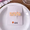Lindo Pasador para el Cabello de Niña Verano Clip para Flequillo Pasador para Niños Acabado para Cabello Rebelde Accesorios para el Cabello para Mujer