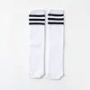 Calcetines de Algodón a Rayas para Niños, Media Pantorrilla 35cm, Calcetines de Estudiante, Estilo Academia, Calcetines a Rayas por Encima de la Rodilla para Niños, Venta al por Mayor