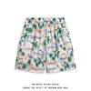 Novo Conjunto de Camisa Floral Estilo Havaiano Moderno Hip-Hop Fashionable Celebridade da Internet Primavera e Verão Manga Curta Shorts Conjunto Completo