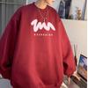 Suéter para hombre 2023 nueva moda de otoño marca cuello redondo manga larga americano para hombre con capucha pareja niños top de primavera y otoño