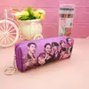 Han Xing accesorio tinta rosa straykids ive TWICE personalidad PU almacenamiento bolsa de papelería estuche de lápices accesorio estrella