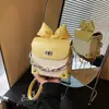 Bolso Pequeño Mini Lindo de Moño de Moda para Mujer, Bolso Cruzado, Nuevo Modelo 2026, Bolso Cuadrado Pequeño Texturizado de un Solo Hombro para Labiales