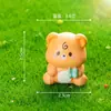 Producto Nuevo Original Osito Gordito Figura Linda Decoración de Resina DIY Accesorio de Bolsa Ciega Adorno para Escritorio de Oficina
