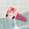 Merchandising de Celebridad Hua Chenyu Pinza para el Cabello de Acrílico Pasador Accesorio para el Cabello Artículo de Apoyo para Conciertos con Fotos