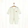 Ropa para Bebé, Ropa de Verano Delgada con Aire Acondicionado, Monos de Modal de Manga Larga para Niños y Niñas, Pijamas Transpirables para Recién Nacidos
