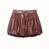Ropa de Mujer Transfronteriza 2026 Moda Europea y Americana Chaqueta con Hombreras de Cuero Sintético, Shorts, Falda Corta Conjunto de Tres Piezas para Mujer A637/6/8