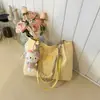 Bolso de moda coreano de moda para mujer, nuevo modelo otoño 2026, bolso de hombro casual de gran capacidad, elegante bolso tote para commuting