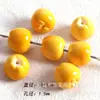 Colgantes Pequeños de Frutas 3D de Resina Lindos Simulados en Varios Diseños (Manzanas, Fresas, Mangos) para Pulseras y Accesorios para Llaveros de Bricolaje