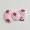 Nuevos Accesorios de Lazo Grande Rojo Lindo DIY Tocado Pasador Lazo de Puntos Decoración para Funda de Teléfono Móvil