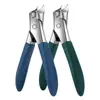Cortador de Unhas com Abertura Grande, Cortador de Unhas Especial para Unhas Grossas e Duras, Cortador de Unhas Único Grande Oblíquo Anti-Salpicos Ferramenta de Manicure