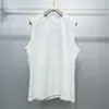Camiseta sin mangas de algodón para hombre marca de moda de construcción Ropa de trabajo sin mangas para hombre deportivo Fitness chaleco holgado top absorbente de sudor