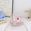 Bolso Nuevo para Niños, Bolso Cruzado Lindo para Niña, Perla Moda Princesa, Moderno Bolso de Conejito de Dibujos Animados para Bebé