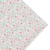 Tela de Estilo Ins de 1.56m Lisa con Estampado Floral Fresco Tela para Ropa de Cama Cortina Hecha a Mano DIY Tela de Forro Floral