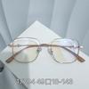 Nueva caja retro ultraligera montura pequeña cómoda misma montura de gafas para adolescentes y estudiantes tendencia de moda