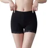 Shorts de Segurança Finos de Modal para Verão Feminino, Tamanho Plus, Fresco e Anti-Exposição, Pode Ser Usado como Roupa Externa, Comprimento Três Quartos