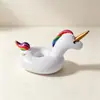 Pvc inflable Portavasos posavasos para bebidas portavasos posavasos de dona portavasos de unicornio agua inflable almohadilla de agua mayoreo