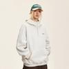 Moletom Cattee Marca Tendência Retro Americana com Gola Alta e Capuz para Homens e Mulheres Estilo Preppy Oversize Jaqueta de Casal