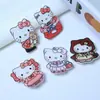 Lindo pasador lateral de dibujos animados para niños, pinza de pico de pato Hello Kitty para niñas pequeñas, pasador femenino