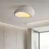 Luminária de Teto Estilo Wabi-Sabi Japonês Transfronteiriça, Luminária de Quarto de Hóspedes, Luminária de Sala de Estar Sala de Jantar, Luminária de Teto Estilo Moderno Simples Cor Creme