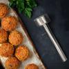 Colher de Almôndega de Aço Inoxidável Ponto Colher para Fazer Salada Sanduíche Artefato de Almôndega Pá de Falafel Fazer