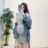 Vestido Pequeño para Mujeres Embarazadas 2024 Verano Nueva Moda Mamá Caliente Cintura Plisada Adelgazante Vestido Camisa Rayada