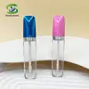 Shanyi Novo Embalagem de Tubo para Gloss Labial Plano Material Transparente Tubo de Gloss Labial Tubo Vazio Embalagem de Cosméticos DIY Atacado