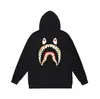 Moda Urbana Transfronteriza de Comercio Exterior Marca Unisex Otoño e Invierno Estampado de Letras Sudadera con Capucha Holgada Pulóver Sudadera Ape Casual Versátil