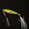 Wanya Shore Lanza Movimiento Lento Señuelo Cuchilla Señuelo Artificial Anzuelo Pesca Equipo Luya Placa de Hierro Señuelo Metálico Señuelo de Plomo 15G 5.2Cm Pluma