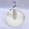 Carrete de Disco Automático para Cables para Electricistas, Carrete Giratorio Pequeño Anti-Enredo de Cables, Soporte Dispensador de Cables y Alambres
