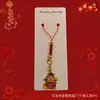 Colgante de Lanyard Año Nuevo Año del Caballo, Éxito Inmediato, Aleación Bendición de Fortuna, Bolso, Llavero para Auriculares Colgante Regalo