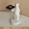 Suporte de carregamento de relógio design original Wowu urso polar fofo bandeja para relógio Huawei Apple Samsung mesa de cabeceira