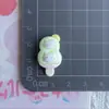 Accesorios de Resina de Helado de Animales de Dibujos Animados al por Mayor Linda Funda para Teléfono Móvil de Paleta Accesorios para Anillo de Pasador Material de Parche
