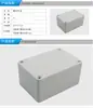 Caixa Plástica FABS com Furos Abertos Personalizada de Fábrica Caixa de Junção de Energia Externa com Orelhas Caixa Terminal para Monitor