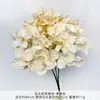 Ramo de Cinco Cabezas de Hortensias Artificiales con Acabado de Alta Gama, Adecuado para Arreglos Florales de Boda, Decoración de Hoteles y Hogares, y como Accesorio de Fotografía