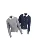 Suéter de Punto HeyHenry Falso Dos Piezas con Cuello de Camisa para Mujer Principios de Otoño 2026 Top Adelgazante de Manga Larga