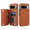 Funda Adecuada para Teléfono Móvil Google Pixel 10Proxl con Ranura para Tarjeta y Cubierta Trasera Magnética, Funda de Cuero Protectora con Soporte para Google 11