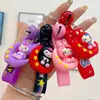 Novo Chaveiro Mecha Urso Presente Transfronteiriço Urso Raio Desenho Animado Pingente de Mochila Evento Pequeno Presente Atacado