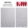 Série Floco de Neve 2D Adesivos para Nail Art Bronzeamento Laser Floco de Neve Pequenos Decalques Cor Mágica Decoração em Relevo Adesivos para Nail Art Joias