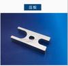 Conector de tubería de aire acondicionado de coche 134a boca de protección ambiental placa de presión cabeza de tubería recta/curva tres puntos/cinco puntos tubería