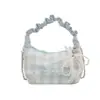 Bolsa Plissada da Moda para Mulheres, Nova Bolsa de Ombro Estilosa Primavera 2026, Bolsa Transversal Simples e Elegante para Mulheres