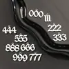 Accesorios de Joyería con Números Árabes de Acero Inoxidable Transfronterizos Aleación Galvanizada que Conserva el Color Colgante para Pulsera DIY Collar Joyería