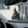 Colgante para Coche de Serie Mito Negro Wukong Personalizado Transfronterizo Acrílico Plano Colgante 2D Hogar