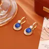 Brincos Naturais de Madrepérola Versáteis, de Alta Qualidade, Modernos, com Design Simples e Criativo para Mulheres, Brincos Elegantes