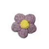 Flor de Pompones Hecha a Mano con Ganchillo Lana Flor de Ganchillo Hecha a Mano Sombrero Flor de Ganchillo Pasador Accesorios para el Cabello Broche para Ropa Accesorios de Flores Pequeñas Flor al por Mayor