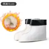 Botas de Água de Inverno, Sapatos de Água à Prova de Frio e Quentes, Cobre-Sapatos, Galochas, Forro Interno, Galochas Quentes de Cano Baixo, Médio e Alto, Veludo Quente