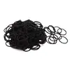 100 Peças de Elásticos de Cabelo Infantis, Alta Elasticidade, Coloridos, Não Danificam o Cabelo, Cuidados com o Cabelo, Faixas de Cabelo para Bebê
